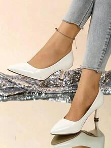 Women Pumps - White - View 5