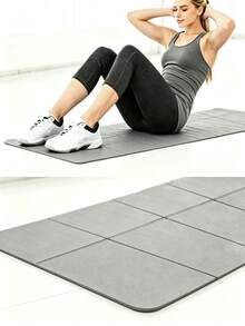 EVA Foldable Yoga Mat, Non-Slip Wear-Resistant Fitness Training Mat, Compact Portable Thickened Nap Mat, Suitable For Classroom Student Rest, Bedroom Floor Sleeping, Home Fitness Workout, Pilates Training, Stretching And Indoor Activity Mat - Multicolor - View 1