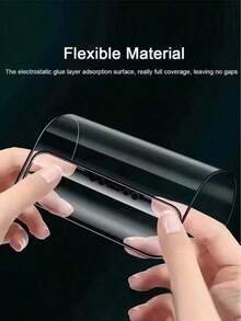 3pcs Matte Privacy Screen Protector, Compatible With IPhone 17 Pro Max 6.9 Inch, Non-Glass Material, Full Coverage Anti-Peeping Anti-Glare Ceramic Film, Anti-Fingerprint, Compatible With Phone Case, Compatible With IPhone 18 Pro Max/18 Pro/17 Pro Max/17 Air/16 Pro Max/16 Pro/16 Plus/16/15 Pro Max/14 Pro Max/13 Mini/12/11/XS Max/XR/8+/7 Plus - Black - View 2