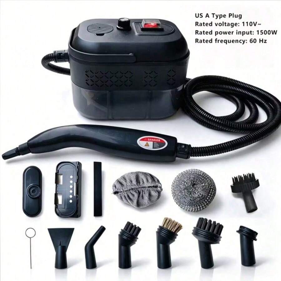 Aimkon iTP High Temperature High Pressure Steam Cleaner, Large Capacity With Full Set Of Accessories, Chemical-Free Deep Cleaning, Powerful Stain Removal For Multiple Scenarios, Suitable For Whole House Cleaning - US A Type Plug(110-127V) - View 1