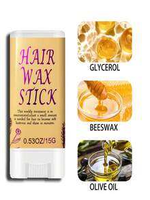 2pcs Hair Wax Sticks, Used For Controlling Flyaway Hair, Wig Edge Control Wax Sticks, Smooth Wax Sticks, Non-Oily Styling Wax, For Texture, Shape, Frizz, Smoothing (16G) - Hair Wax Stick - View 9