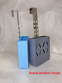 Modern Adjustable Toilet Tank Cleaning Basket, All-Season Use, Hook-Style, 7-Level Height Adjustable Toilet Cleaning Tablet Holder, Slow-Release Rust Prevention, Easy Installation, Bathroom Accessory - Multicolor - View 8