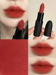 MAC Powder Kiss 霧面唇膏 #316 Devoted To Chili 淨重 0.12oz/3.5g - #316 - 查看 9