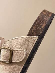 Women Flats - Beige - View 9