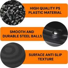 20‑Centimetre Swivel Base With Ball Bearing Structure, Practical Rotating Accessory For Screens, Hand‑Craft Works And Assorted Display‑Scene Layouts. - Black - View 4