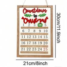 The Grinch 1pc 3D Christmas Countdown Calendar, Wooden Wall Decor Christmas Countdown Sign, Fun Holiday Decoration, Unique Gift Idea - Countdown Calendar - View 9