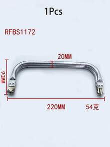 1pc Rectangular Metal Wallet Frame With Kiss Lock, Suitable For DIY Wallet Handle, Clutch, Coin Purse, Sewing Bags, Handbags And Other Handmade Crafts - [Silver] Bag Hardware - Multiple Styles - View 17