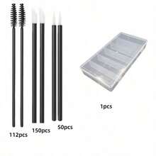 Makeup Tool Set, Eyeliner Brush, Mascara Brush And Lipstick Brush. Product Name Complete Makeup Tool Set, Makeup Brush Set - Black - View 7
