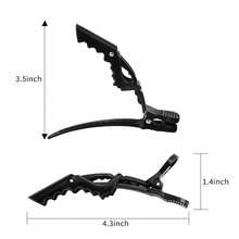 12/6pcs Professional Crocodile Hair Clips, Non-Slip Design, Salon-Grade Hair Clips, Suitable For All Hair Types, Suitable For Women With Thick Hair - Multicolor - View 12