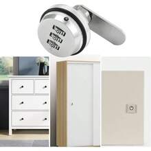 4pcs Zinc Alloy 3-Digit Combination Lock - Brushed Surface, Mechanical Combination Security, Suitable For Cabinets, Mailboxes And Doors - Durable And Reliable - Suitable For Home And Office Security - Ideal Gift For Travelers And Students - Multicolor - View 7