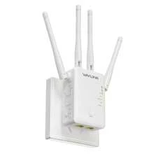 Range Extender Wavlink AC1200, Dual Band WiFi Signal Booster With 4 External Antennas, 3-In-1 AP/Repeater/Router Modes, WPS, Wall-Mount - UK Plug(220-240V) - View 1