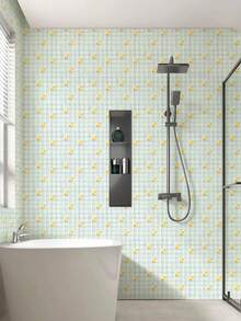 10pcs Self-Adhesive Marble Wallpaper, Waterproof Tile Stickers, Wear-Resistant Easy To Clean, Peel And Stick, DIY Home Wall Decor Stickers, Suitable For Kitchen, Living Room, Dining Room, Bar And Bathroom Decoration - View 9