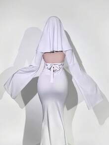 Aksesori Kostum Cosplay Wanita, Cocok untuk Pesta Liburan, Pertunjukan, Pesta Dansa, Pakaian Panggung, Cocok untuk Halloween dan Semua Hari Libur, Hanya Termasuk Gaun - MultiWarna - View 6