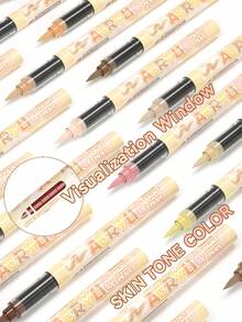 Flysea Direct Liquid Acrylic Markers, 72 Skin Tones & 36 Macaron Colors & 9 (Color Themes) 12/24 Gradient Colors, Painting & Doodling, Coloring Set, Professional Art Tools, Back To School Essential, Halloween Holiday Gift - Acrylic Markers - View 8