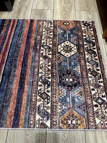 Digitally Printed Non-Slip Washable Runner And Area Rug Living Room Carpet, Modern Design | Modern, Scandinavian, Bohemian And Classic Styles | 100% Polyester - Multicolor - View 3
