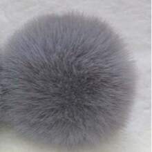 1pc Rabbit Tail Hair Clip Model, Fluffy Fur Ball, Cute Plush Rabbit Prop, Brooch Accessory, Decoration, Halloween Accessory - Multicolor - View 7