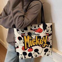 Disney Large Capacity Tote Bag, Outdoor Handbag, Cute Shoulder Bag, Suitable For Outdoor Leisure Sports, Shopping, Perfect Girlfriend Gift - Multicolor - View 3