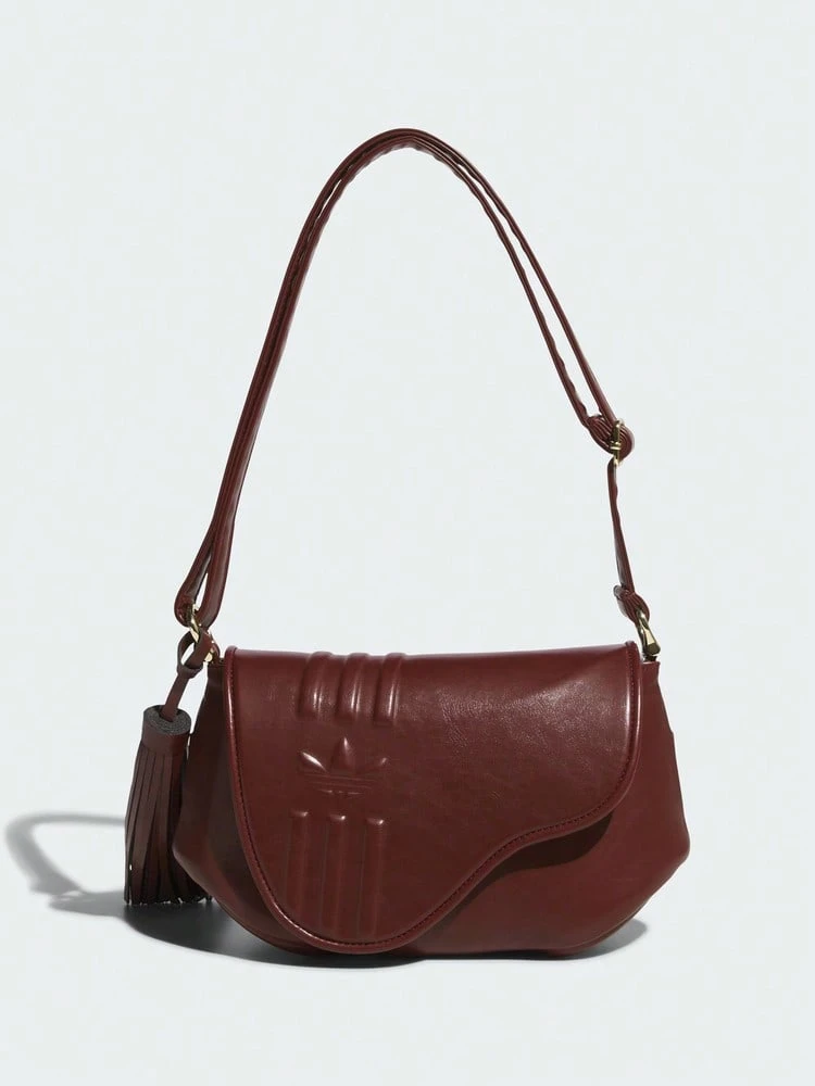 Adidas Originals Tas Bahu Unisex NEWY MKF SDLE KW4726 - Coklat - View 1