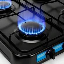 Parrilla Empotrable 4 Quemadores Gas LP   HTht98928006 - Negro-1 - Ver 10