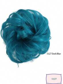Messy Bun Wig With Elastic Hair Ties, High-Temperature Fiber Wig Suitable For Various Occasions, Halloween - Multicolor - View 47