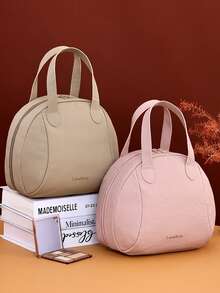 Women's Shell-Shaped Makeup Bag, Large Opening Multi-Compartment, Large Capacity Handheld Travel Portable Cosmetic & Toiletry Storage Bag - Multicolor - View 9