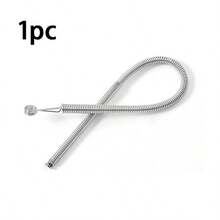 5pcs Spring-Loaded Flexible Drawstring Replacement Tool | 2-In-1 Elastic Band Threader, Suitable For Pants, Sweatshirts And Skirts | Home Essential Set, Includes Threader, No-Sewing DIY Helper | Suitable As Christmas Gift For Women (Steel Spring, Bendable Guide Head), Available In 5pcs Or 1pc Set - Stainless Steel - View 9