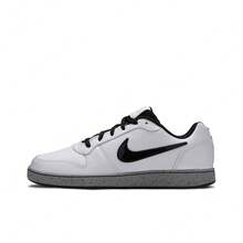 Nike EBERNON Comfortable Non-Slip Lightweight Low-Top Skate Shoes Men's - Grey - View 17