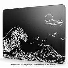 ATTACK SHARK CM05SE Glass Gaming Mouse Pad, Nano-Etched Texture, Smooth Glass Surface, High Precision, Fast Movement, Scratch-Resistant, PU Leather Anti-Slip Base, Small (410*310mm) - View 14