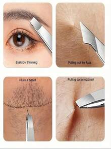 Tweezers For Hair Removal Professional Tweezers Set Mini Tweezers For Travel Tweezers For Facial Hair Eyebrow Shaping Precision Tweezers Tweezers Best Tweezers For Sensitive Skin - Multicolor - View 11