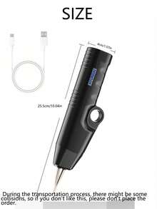 HYUNDAI Handheld Electric Fast Plucker - Portable, Waterproof, Rechargeable Feather Remover, Efficiently Removes Pin Feathers, Suitable For Ducks, Geese And Birds - Black YY007 - View 8