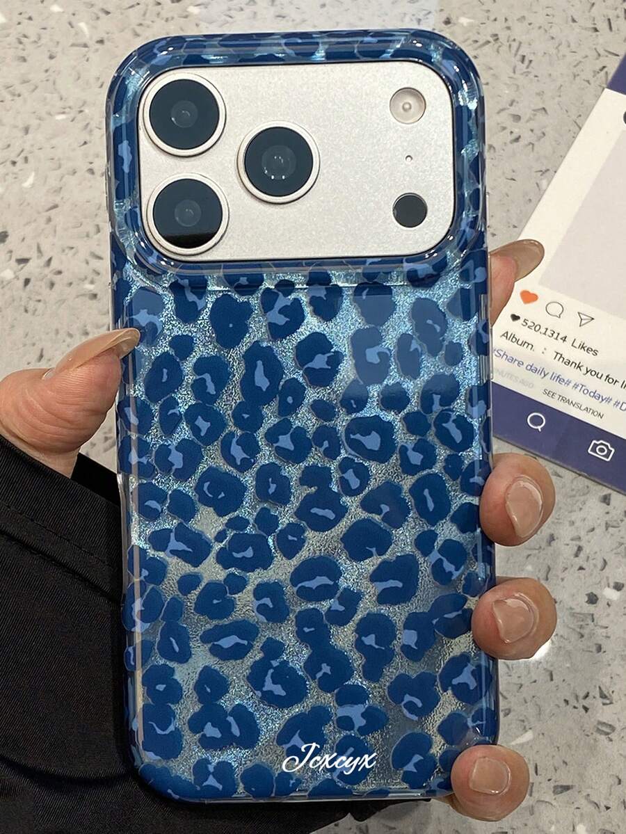 奢華秋季棕色豹紋亮片冰感手機殼，適用於 iPhone 18 Pro Max 18 Pro 17 Pro Max 17 Pro 17 16 Pro Max 16 Pro 16 15 Pro Max 15 Pro 15 14 Pro Max 14 Pro 14 13 Pro Max 13 Pro 13 12 Pro Max 12 Pro 12 11，時尚防震防摔手機殼
