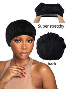 CONFLASS Fashionable Breathable Mesh Lined Hat - Good Elasticity, Lightweight And Portable | Stylish Polyester Hair Cap - Multicolor - View 2