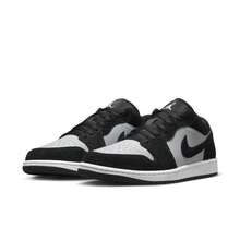 Nike Jordan Air Jordan 1 Comfortable Fit Low-Top Retro Basketball Shoes Men's - Dark Gray - View 5