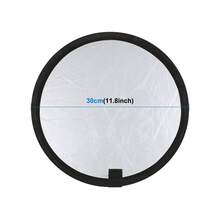 PULUZ 30cm 2 In 1 Silver / Gold Folding Photo Studio Reflector Board - View 2