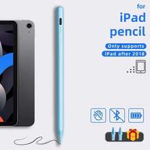 1pc Fast Charging Stylus Pen Compatible With Apple 2018-2024 Models, 120mAh Lithium-Ion Battery, Pressure Sensitivity & Tilt Support, Compatible With Apple Pencil, 10th/9/8/7/6 Gen, Pro 11/12.9/13 Inch M4, Air 3/4/5/M2, Mini 5/6 [No Magnetic Charging Function] - Multicolor - View 9