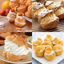 Bộ đầu bắt kem inox, vòi bơm nhân bánh donut và bánh su kem, dụng cụ trang trí bánh cupcake - Bạc - Xem 7