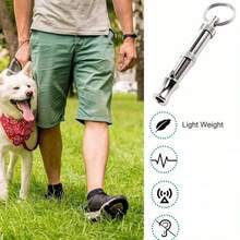 Adjustable Dog Training Whistle, Ultrasonic Small Metal Pet Whistle With Keychain, Crisp Sound, Suitable For Dog And Pigeon Behavior Training Tool - Multicolor - View 8