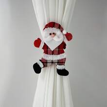 Dancing Christmas Series Villain Curtain Decor, Party Scene Decoration Props, Cartoon Character Curtain Clips And Curtain Straps - Multicolor - View 5