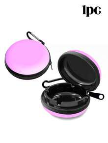 Portable Ashtray With Lid, Mini Leak-Proof Travel Design, Windproof & Smokeless, Suitable For Outdoor, Car, Home, Office, Patio, Camping, Hiking, Hotel And Desktop, Easy To Carry, Reusable - Multi-color - View 13