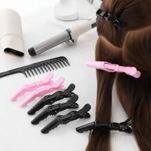 12/6pcs Professional Crocodile Hair Clips, Non-Slip Design, Salon-Grade Hair Clips, Suitable For All Hair Types, Suitable For Women With Thick Hair - Multicolor - View 5