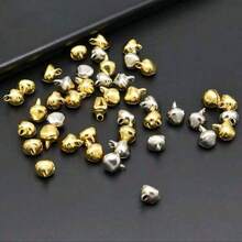 100pcs Decorative Bells, DIY Crafts, Holiday Decorations, Dog Collar Accessories, Phone Charm Accessories, Suitable For Holiday Parties And Christmas - Bell - View 5