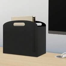 kangten Zeitungsständer Zeitschriftenständer aus Acryl mit Griffen Zeitschriftenhalter - 1PC - Übersicht 4