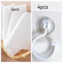 1/4/5/8pcs 360° Rotatable Self-Adhesive Ceiling Hooks, Strong Load-Bearing, No Drilling Installation, Suitable For Wind Chimes, Hanging Plants, Lamps, Home Decor, Sunshade Nets, Mosquito Nets, Multi-Purpose Wall Hooks For Home, Kitchen, Bathroom - Multicolor - View 13