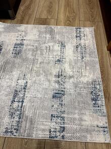 Digitally Printed Non-Slip Washable Runner And Area Rug Living Room Carpet, Modern Design | Modern, Scandinavian, Bohemian And Classic Styles | 100% Polyester - Light Grey - View 10