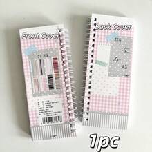 Sổ sticker Washi họa tiết ren lưới vintage, sticker trang trí dạng dải dài xé rời, album sticker đóng gáy xoắn dùng trang trí sổ tay handmade - Một cỡ - Xem 8