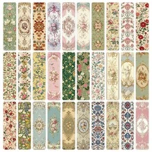30pcs Secret Garden Bookmarks-Double-Sided, Rounded Corners-Perfect For Book Lovers, Bookmarking, And Holiday Gift Cards; Ideal For Party Favors, Rewards, And Holiday Gifts - View 2