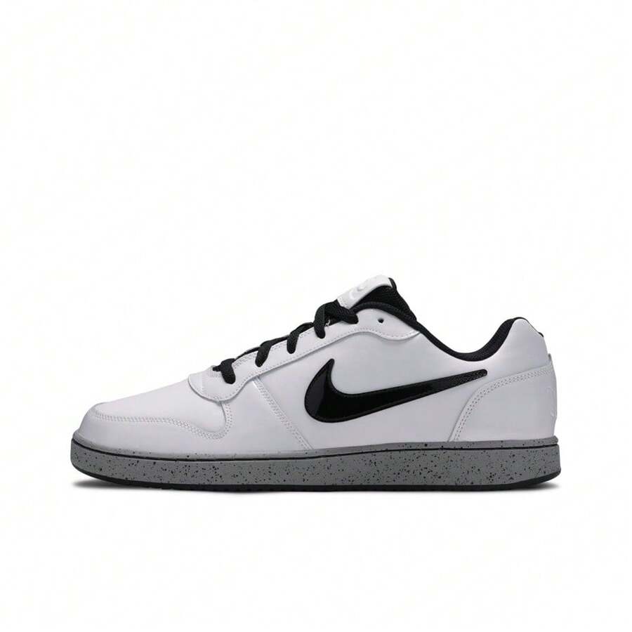 Nike EBERNON Comfortable Non-Slip Lightweight Low-Top Skate Shoes Men's - Grey - View 1