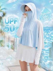 Women Sun-Proof Jackets - Blue - View 9