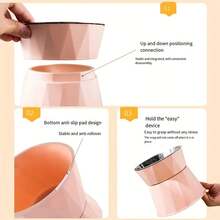 1 Set Non-Slip Stainless Steel Pet Bowl With Raised Stand To Protect Neck, Tilted Design To Prevent Spillage And Bloating, Suitable For Cats And Dogs, Comfortable Height To Promote Healthy Eating - 500ml - View 10