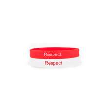 2pcs/Set Men's Silicone Fitness Sports Wristbands - G0178 Effort Pink + White - View 4